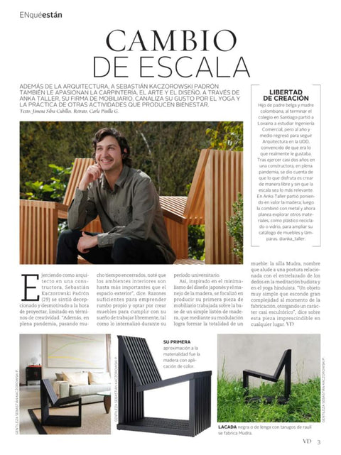 Publicación en la revista Vivienda y Decoración (2021)